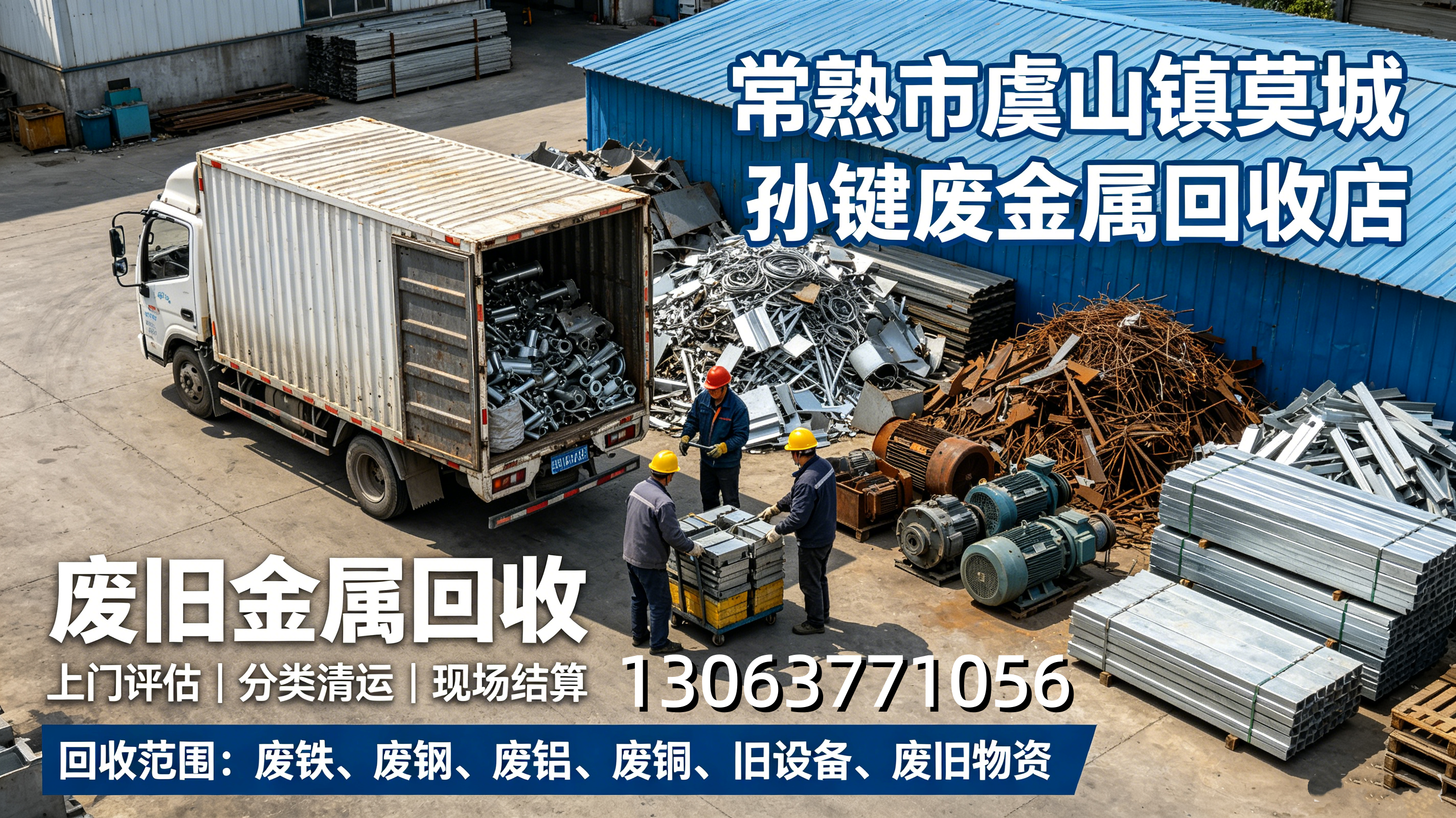 莫城孙键废金属回收苏州线上分站